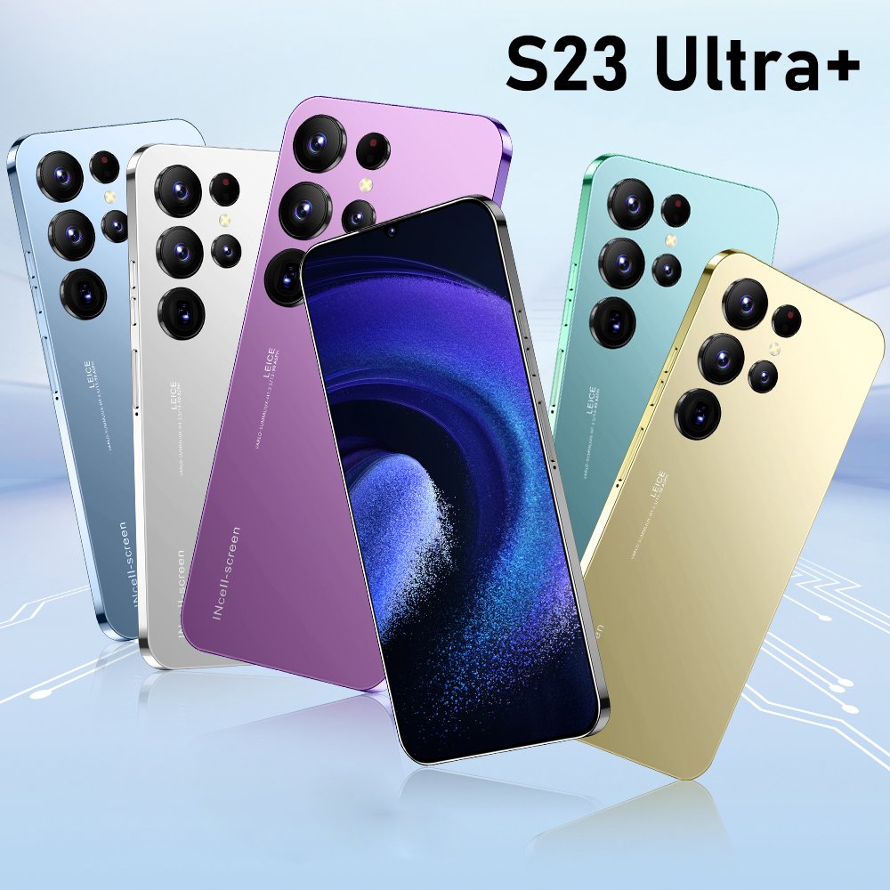 Original Android 13 S23 Ultra Smartphone 16+1tb Cell Gaming Phone 5g Smartphone 3g&4g Smartphone Mobile Phone